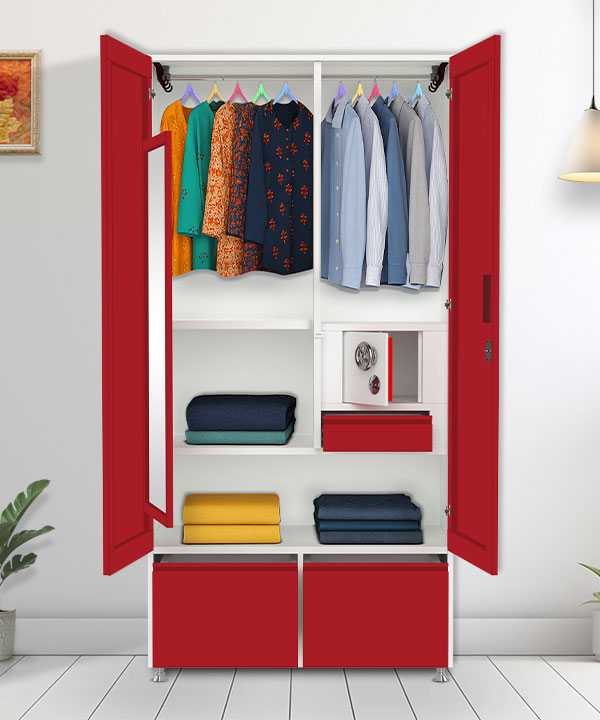 MOHINI-2 MODEL (NEW) - 2200x1066x590mm Triveni Almirah