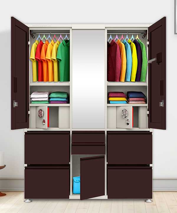 CHITRLEKHA MODEL - 2010x1460x530mm Triveni Almirah