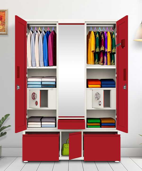 DULHA DULHAN MODEL - 2010x1372x530mm Triveni Almirah